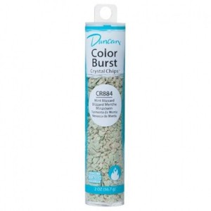 CR884 Mint Blizzard Dry Crystal Chips 